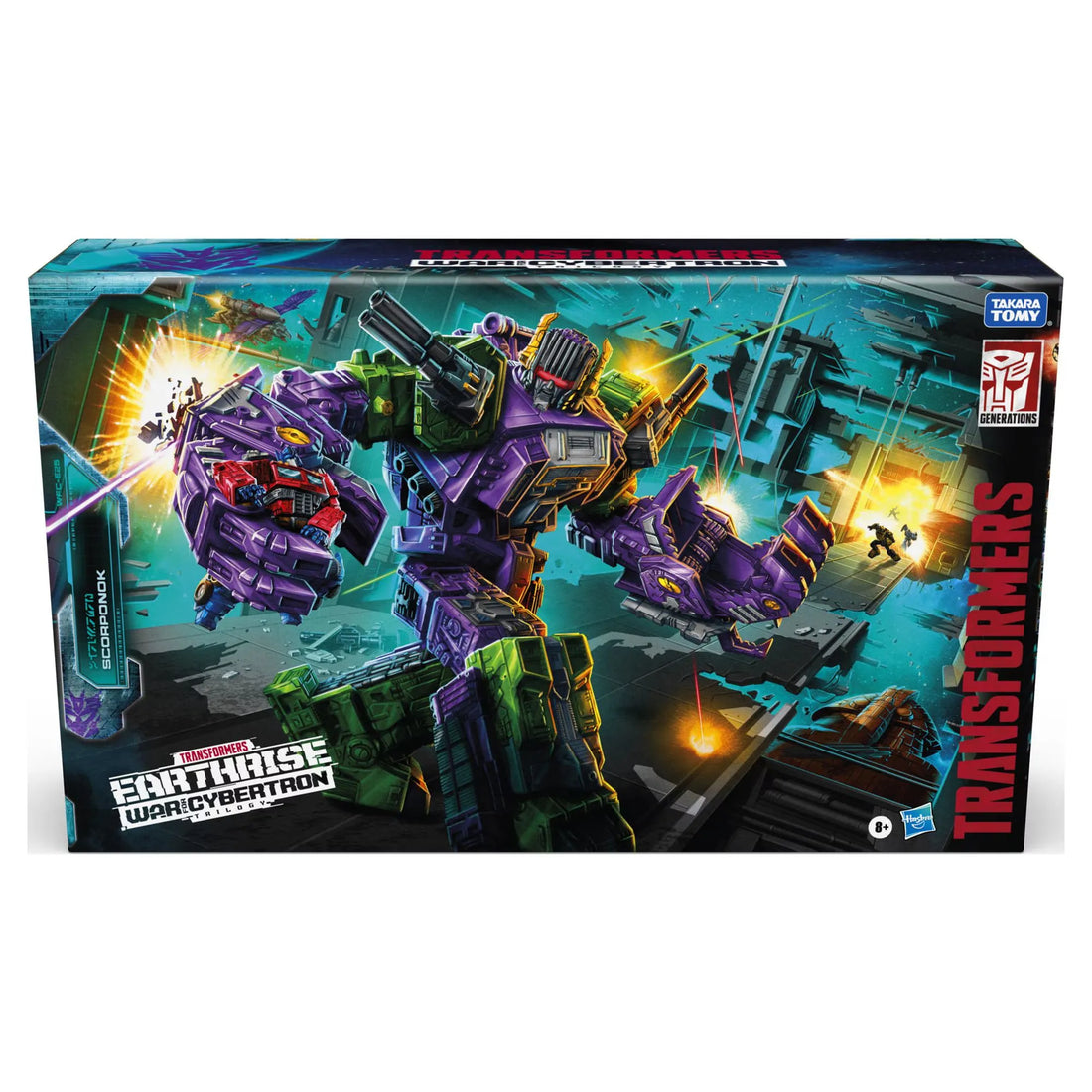 Transformers Earthrise WFC Titan Class Scorponok Figure