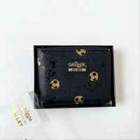 SMGL Football Gold Black Compact Zip Wallet