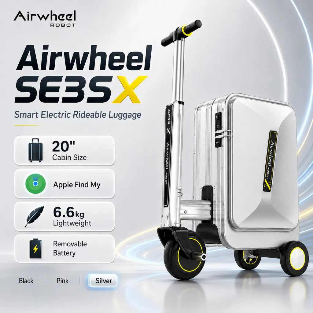 Airwheel SE3SX Smart Electric Rideable Carry-On Suitcase