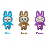 Labubu Monochrome Mood Swings Keychain