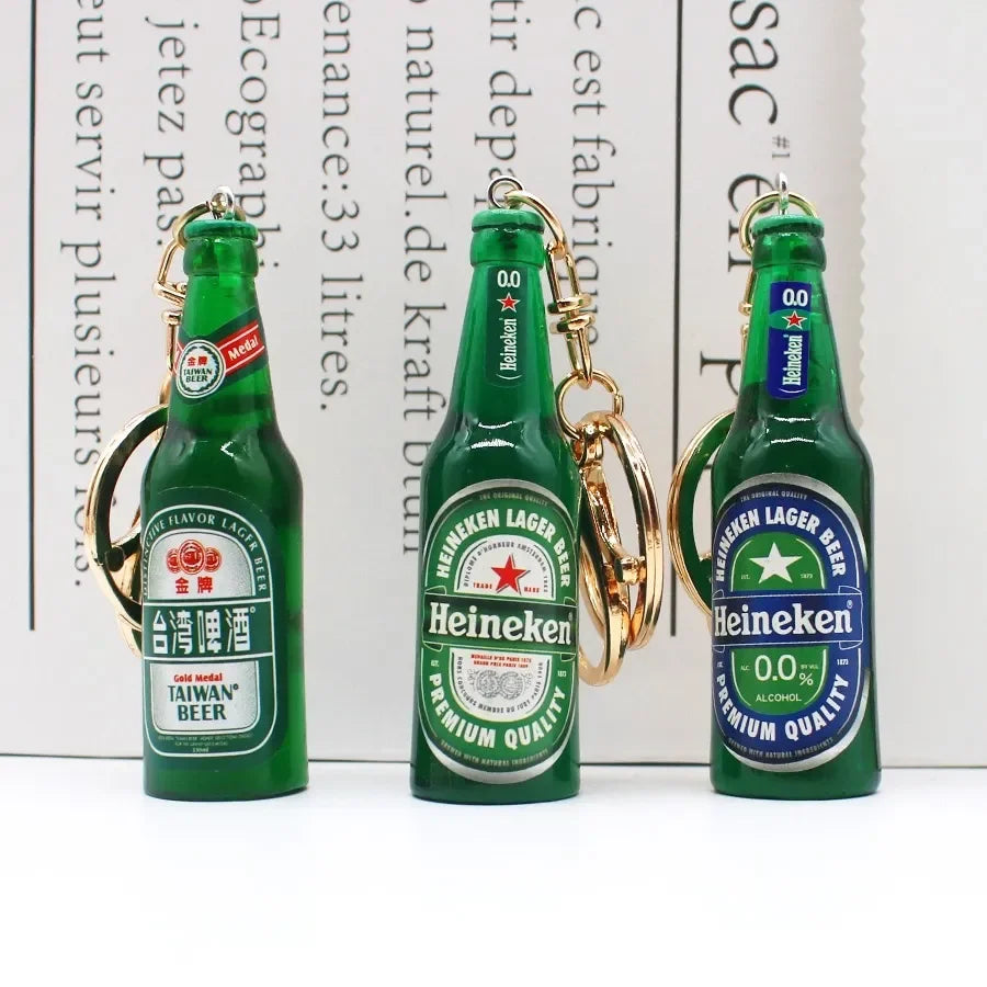 Heineken Brew Buzz Bottle Keychain