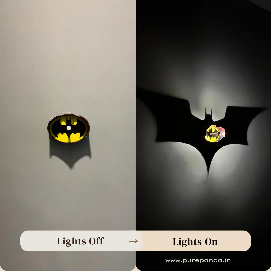 Dark Knight Shadow Batman Silhouette Lamp