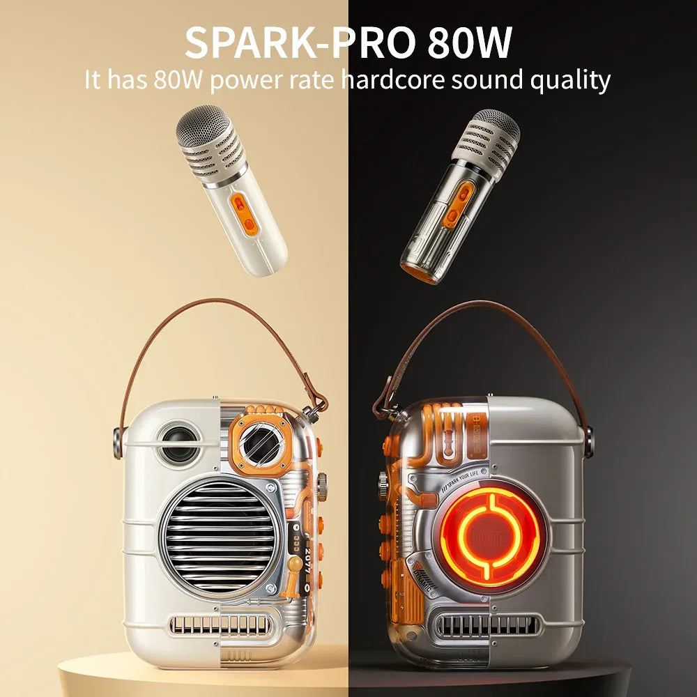 Divoom Spark Pro Bluetooth Portable Karaoke Speaker