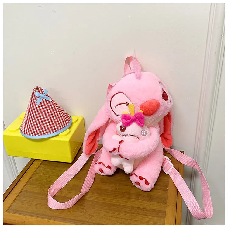 Cosmic Stitch Hugs Duck Plush Backpack