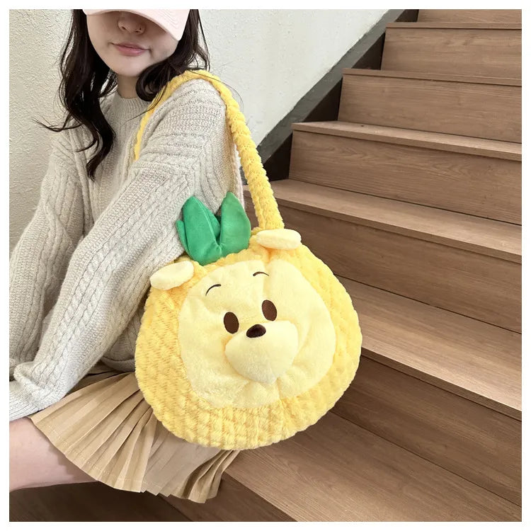 Sweet Pineapple Pooh Tote Bag