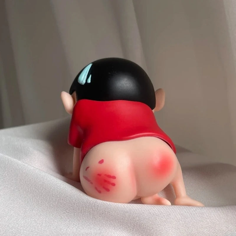 Shinichan Red Butt Action Figure