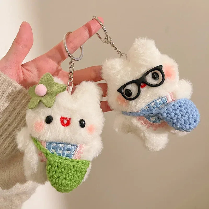 Fluff Force Rabbit Plush Keychain