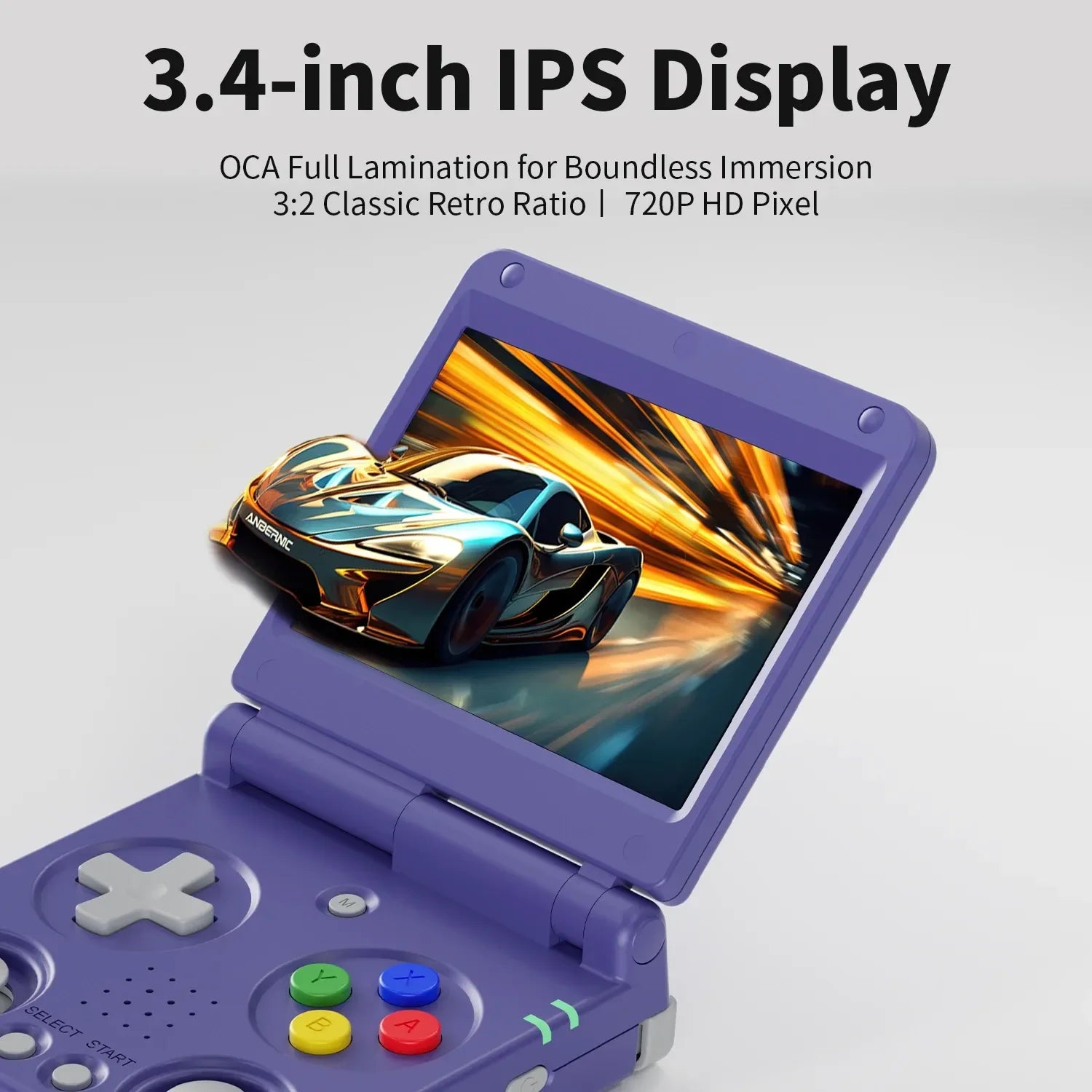 ANBERNIC RG 34XXSP Retro Handheld Game Console