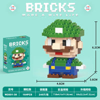 Bricks Anime Micro Building Blocks