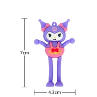 Sanrio Stretchy Limbs Fun Keychain