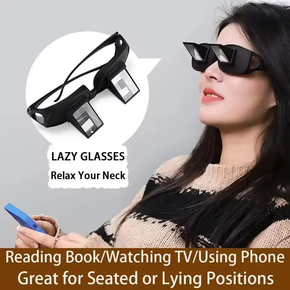 Gravity Defying Horizontal Reading Glasses