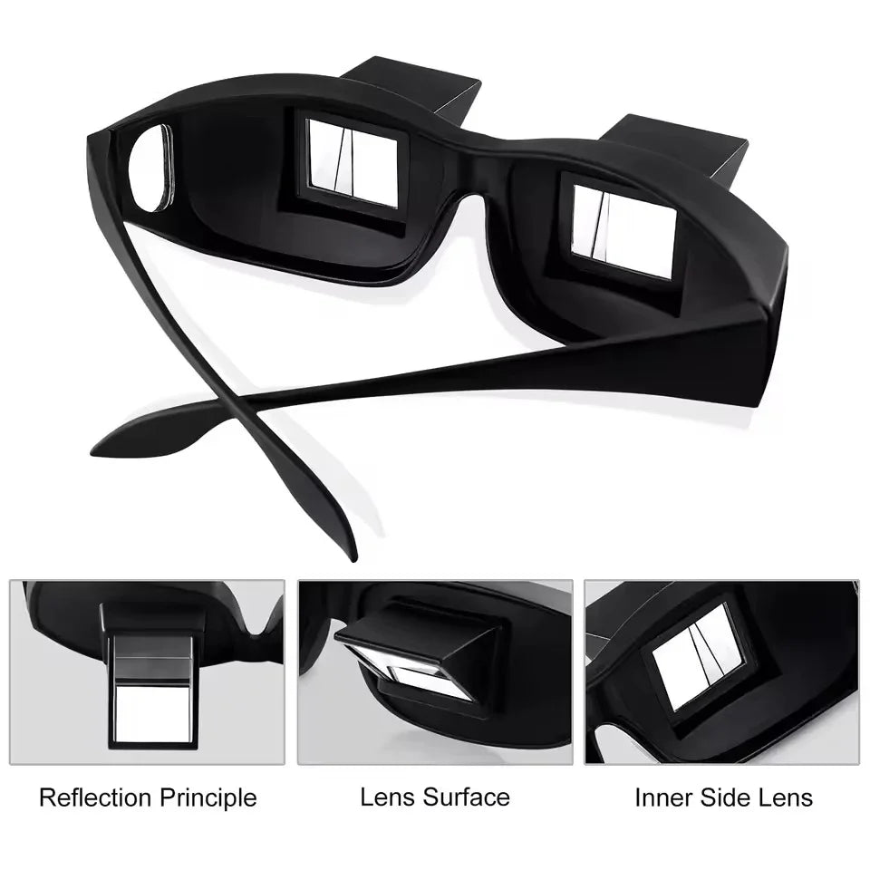 Gravity Defying Horizontal Reading Glasses