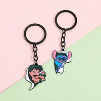 Cosmic Stitch Magnetic Attraction Keychain