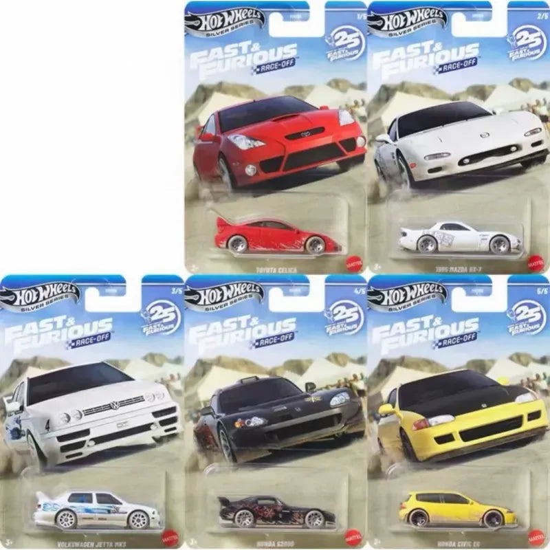 Hot Wheels Fast & Furious Race-Off Die-Cast (Set of 5)
