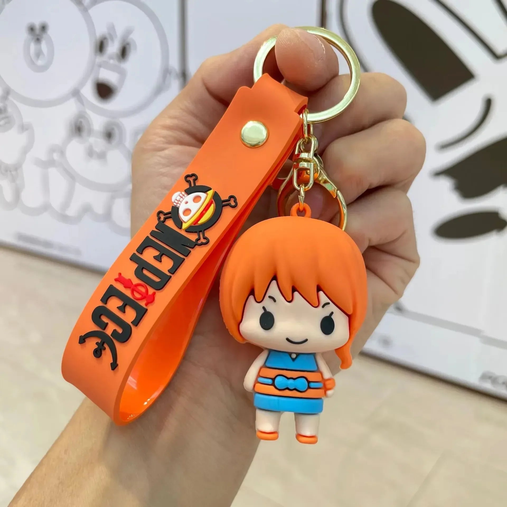 One Piece Baby Crew Keychain