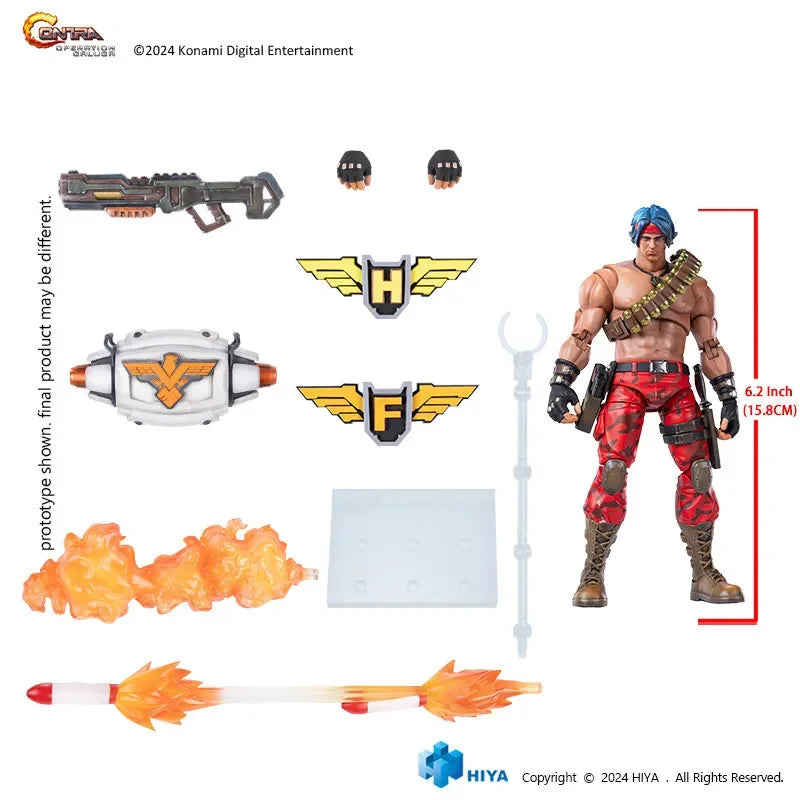 Contra Galuga Lance & Bill Action Figures (16 cm)