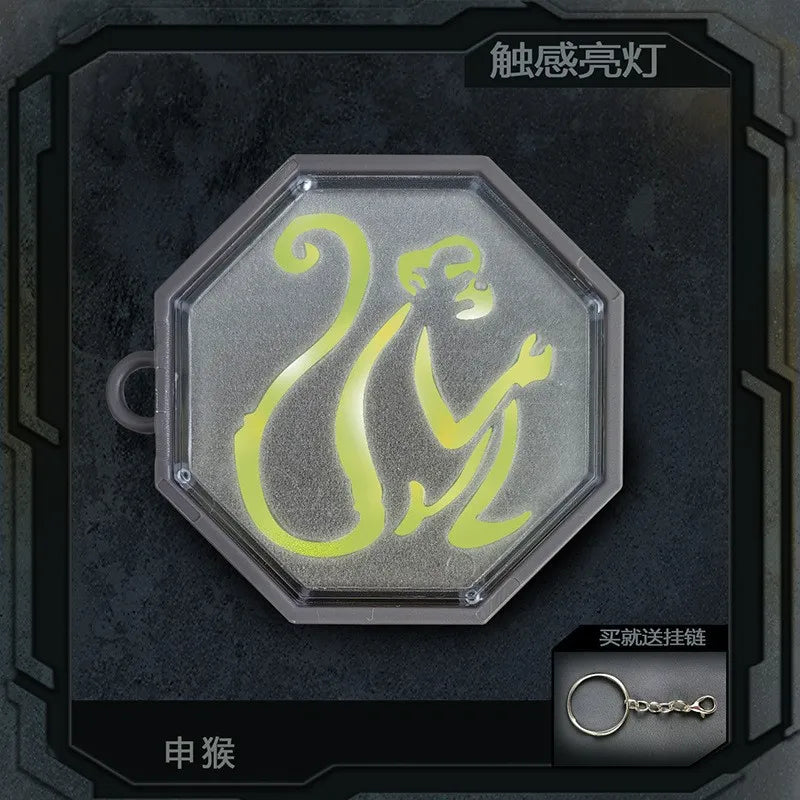 Jackie Chan Adventures Talisman LED Keychain Set