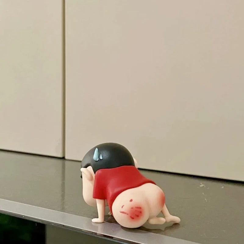 Shinichan Red Butt Action Figure