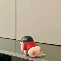 Shinichan Red Butt Action Figure