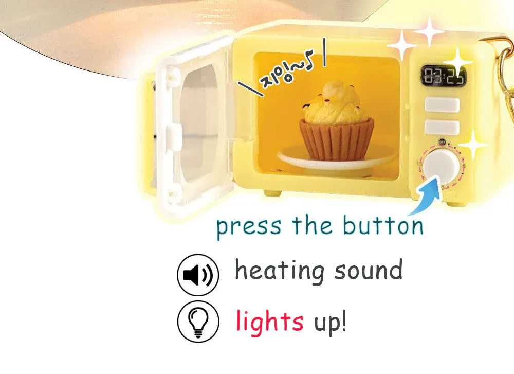 Microwave Heat Treat LED Keychain
