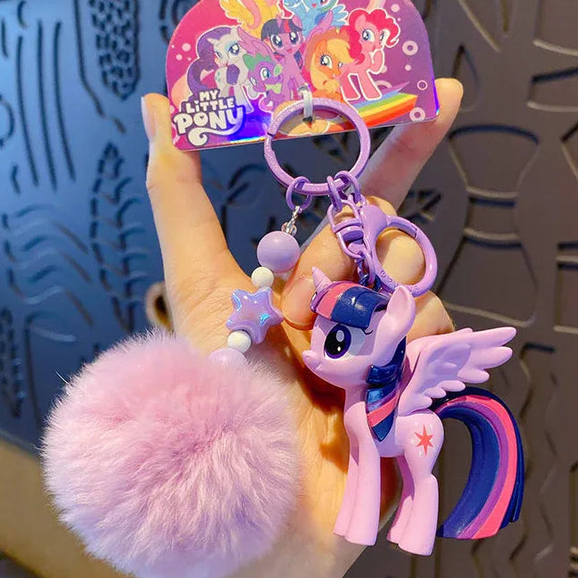 My Little Pony Pompom Pearl Keychain