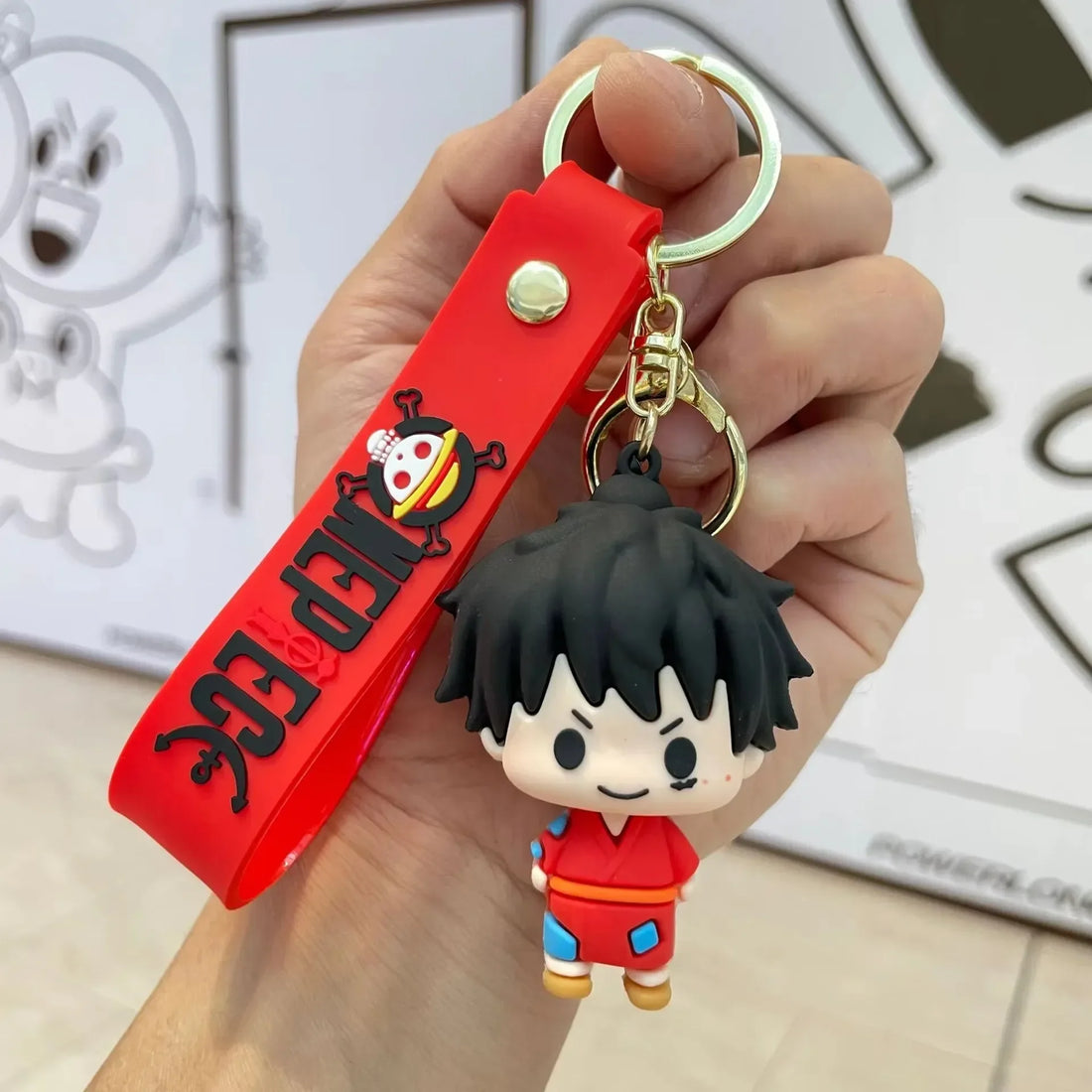 One Piece Baby Crew Keychain