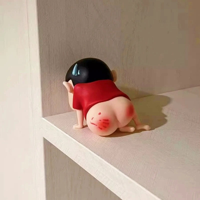 Shinichan Red Butt Action Figure