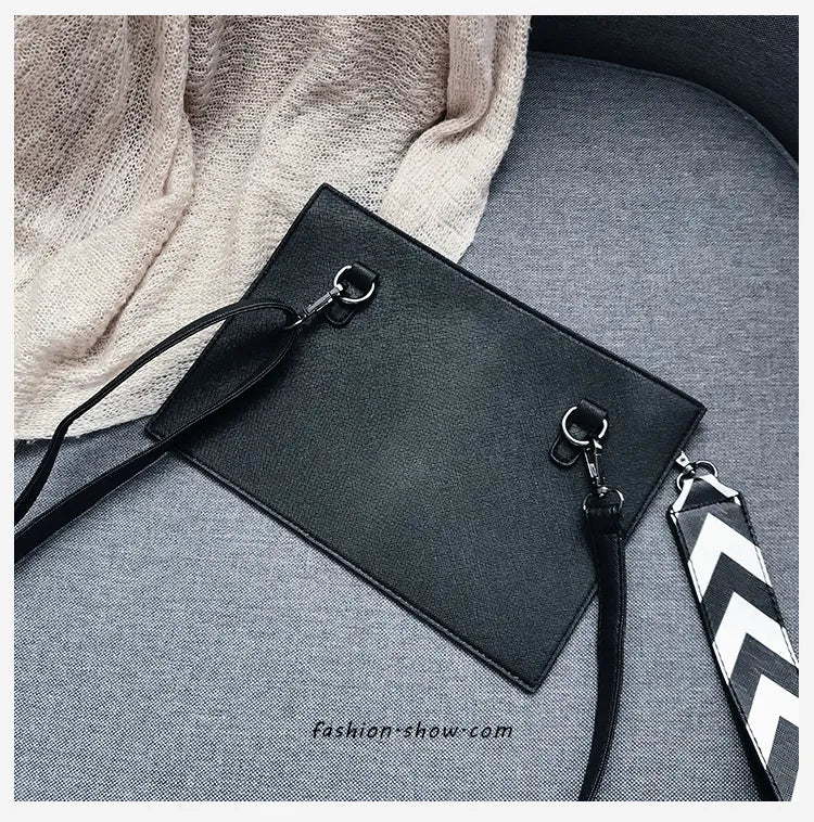 Wonderland Clapperboard Wristlet Clutch