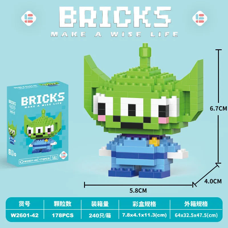 DZNY Bricks Micro Building Blocks