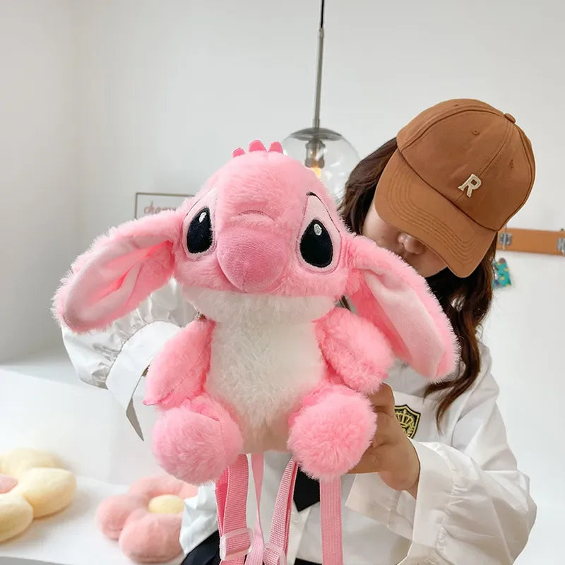 Stitch Galactic Cuddles Plush Backpack