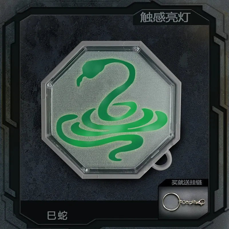 Jackie Chan Adventures Talisman LED Keychain Set