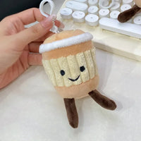 Sweet & Steamy Boba Tea Keychain