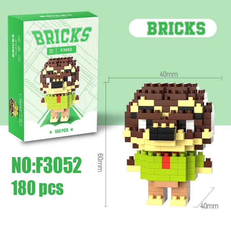 Zootopia Bricks Micro Building Blocks