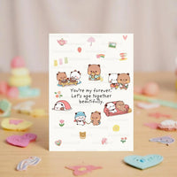 Bubu Dudu Let's Age Together Romantic Card