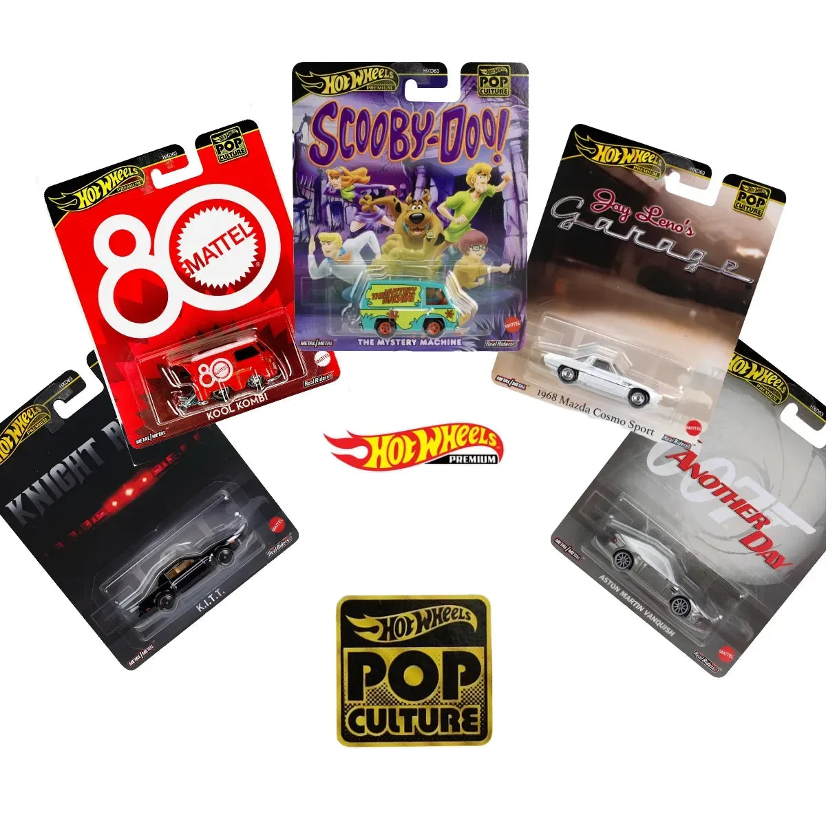 Hot Wheels Pop Culture Premium Cars (G-Case)