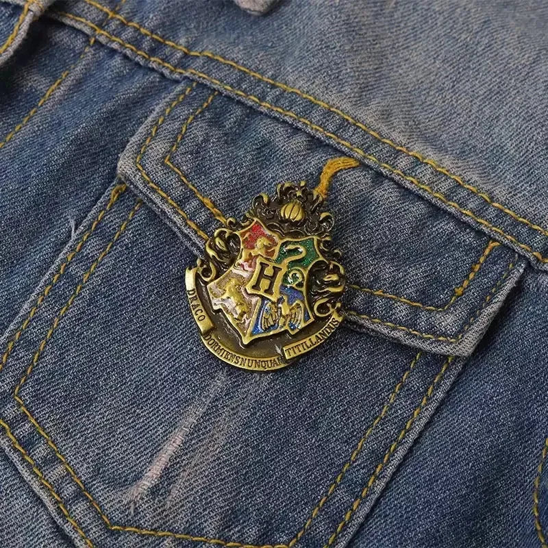 Hogwarts House Crest Brooch