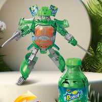 Canned Drink Robot Transformers Figurines (17 cm)