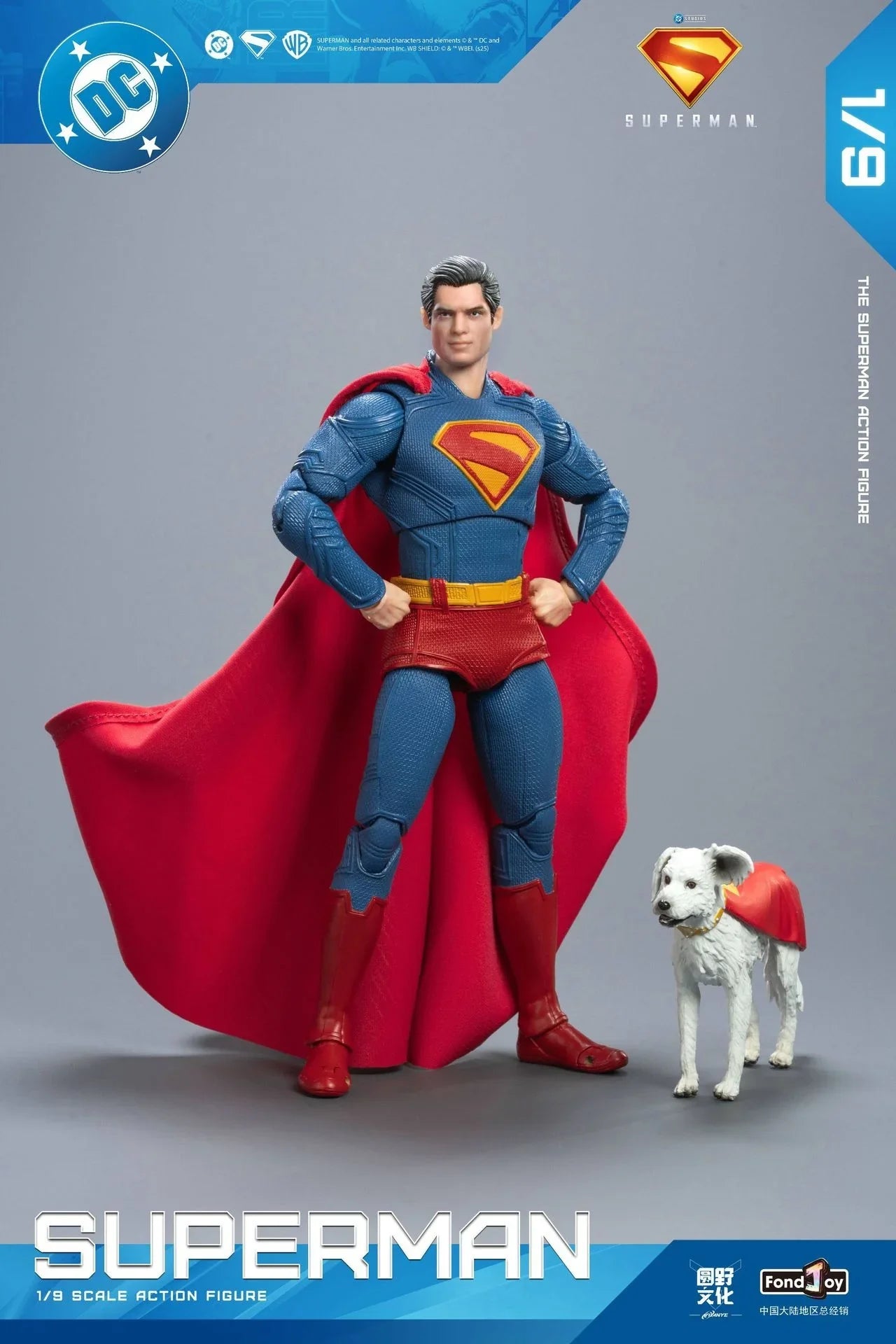 FondJoy Superman New Age Action Figure (19 cm)