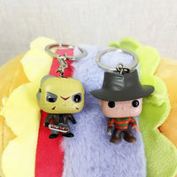 Funko POP Killer Jason & Freddy Keychain