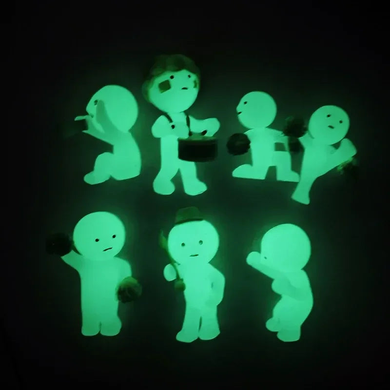 Smiski We Can Do It Glow in the Dark Figurines