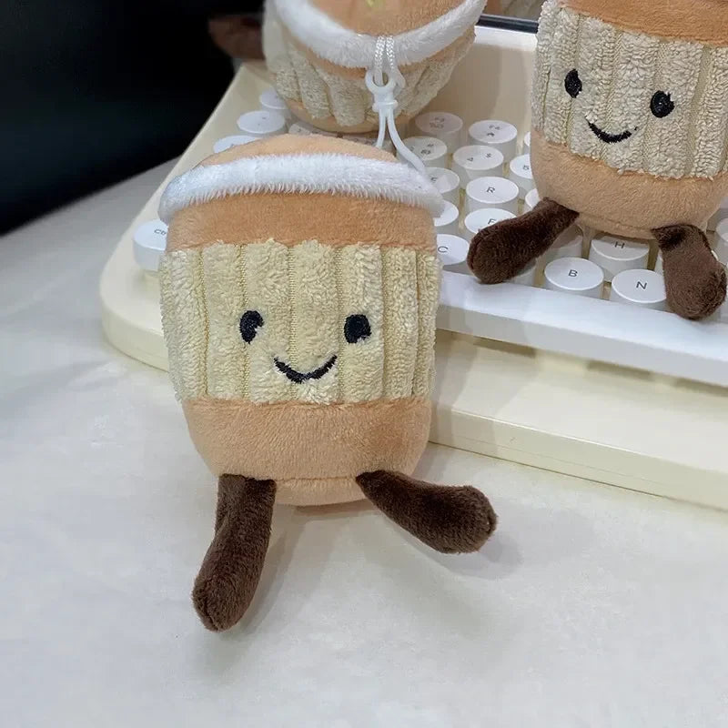 Sweet & Steamy Boba Tea Keychain