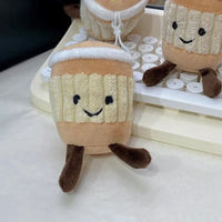 Sweet & Steamy Boba Tea Keychain