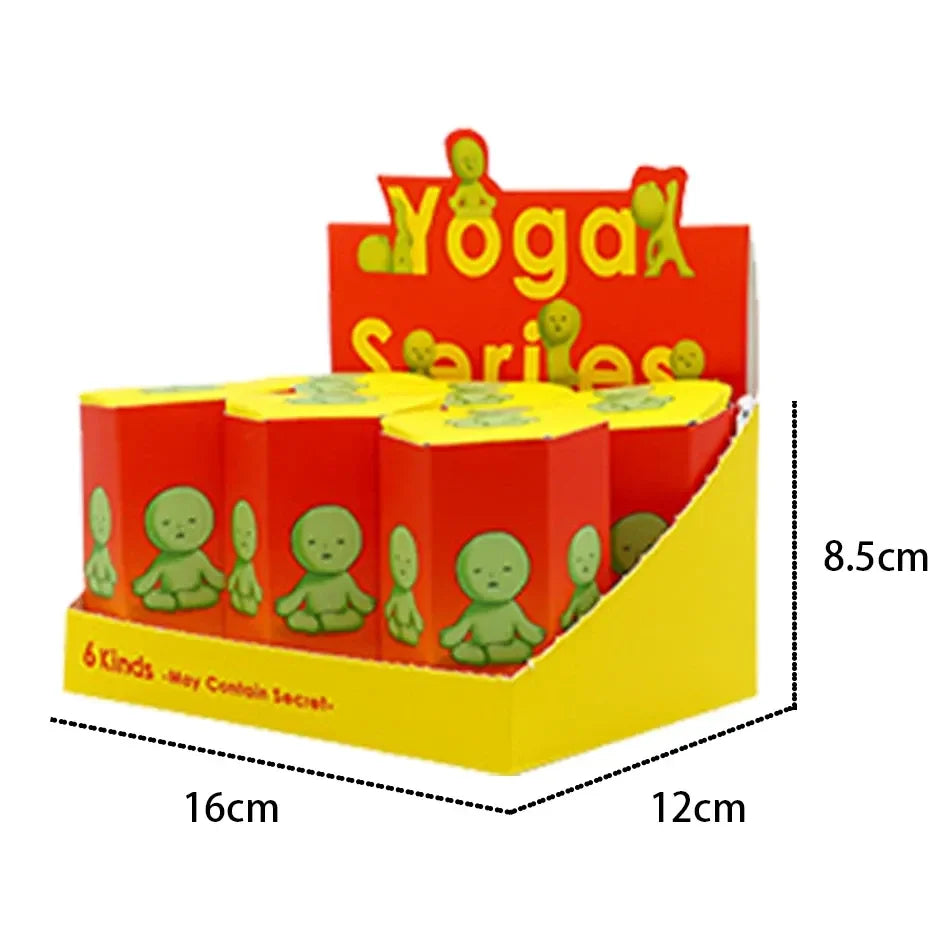 Smiski Yoga Series Glow in the Dark Figurines