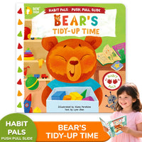 Bear’s Tidy-Up Time Interactive Lift-the-Flap Board Book