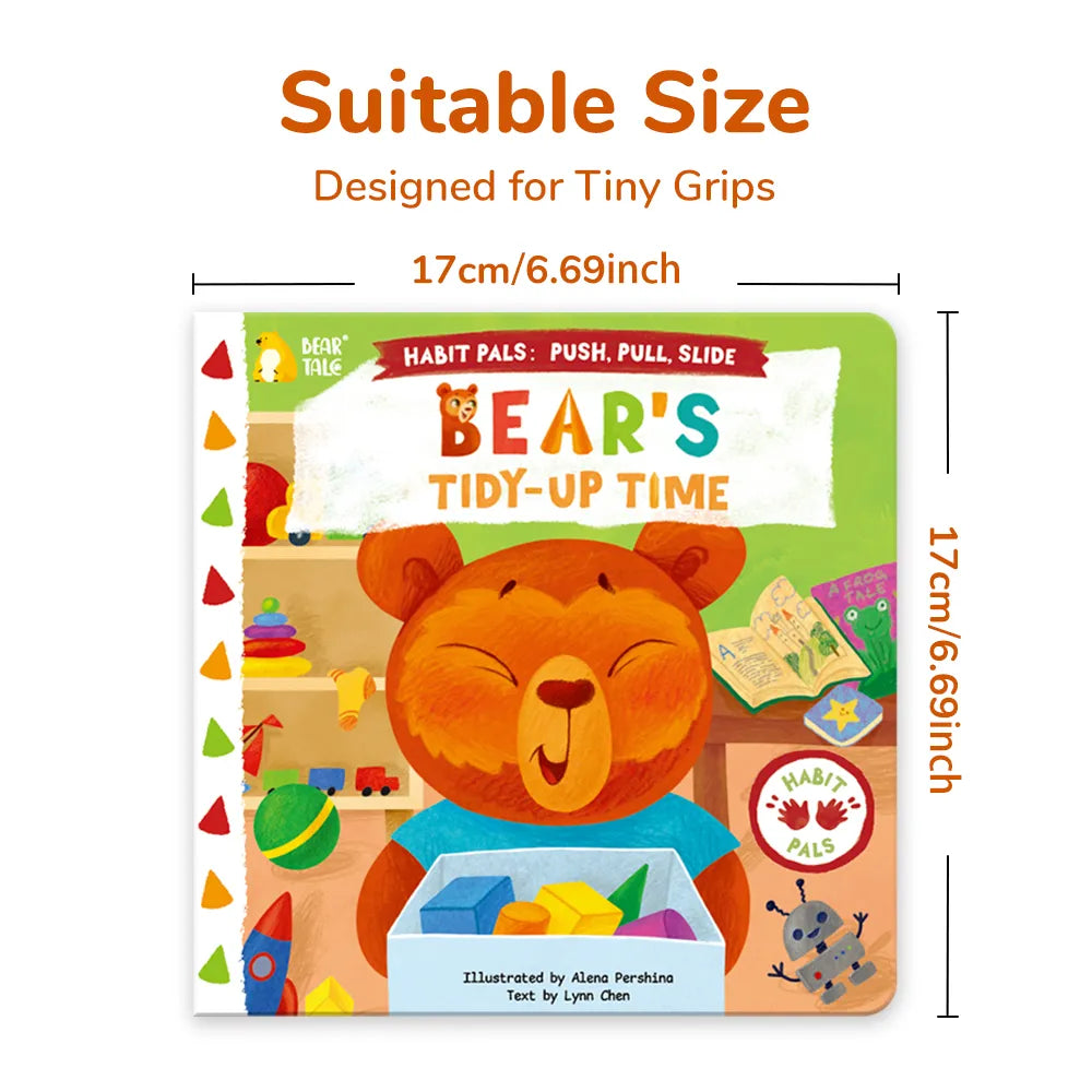 Bear’s Tidy-Up Time Interactive Lift-the-Flap Board Book