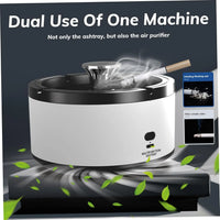 K11 Smart 2-in-1 Smokeless Desktop Ashtray