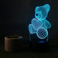 Teddy HeartLoom Love LED Lamp