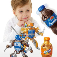Canned Drink Robot Transformers Figurines (17 cm)