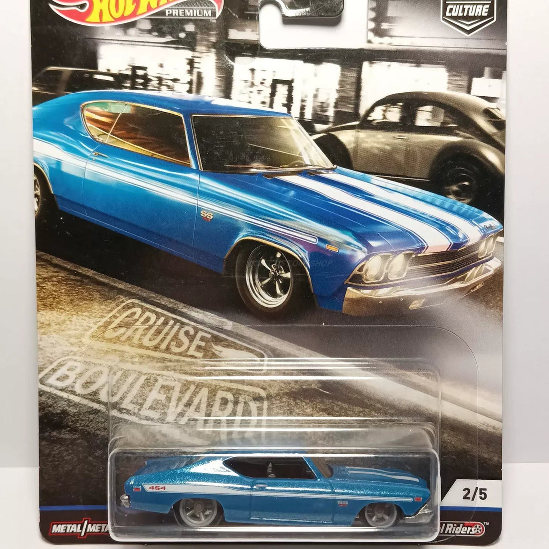 Hot Wheels Cruise Boulevard '69 Chevelle SS 396 Die-Cast