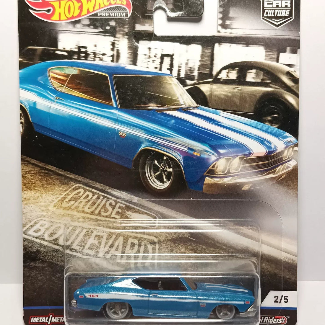Hot Wheels Cruise Boulevard '69 Chevelle SS 396 Die-Cast